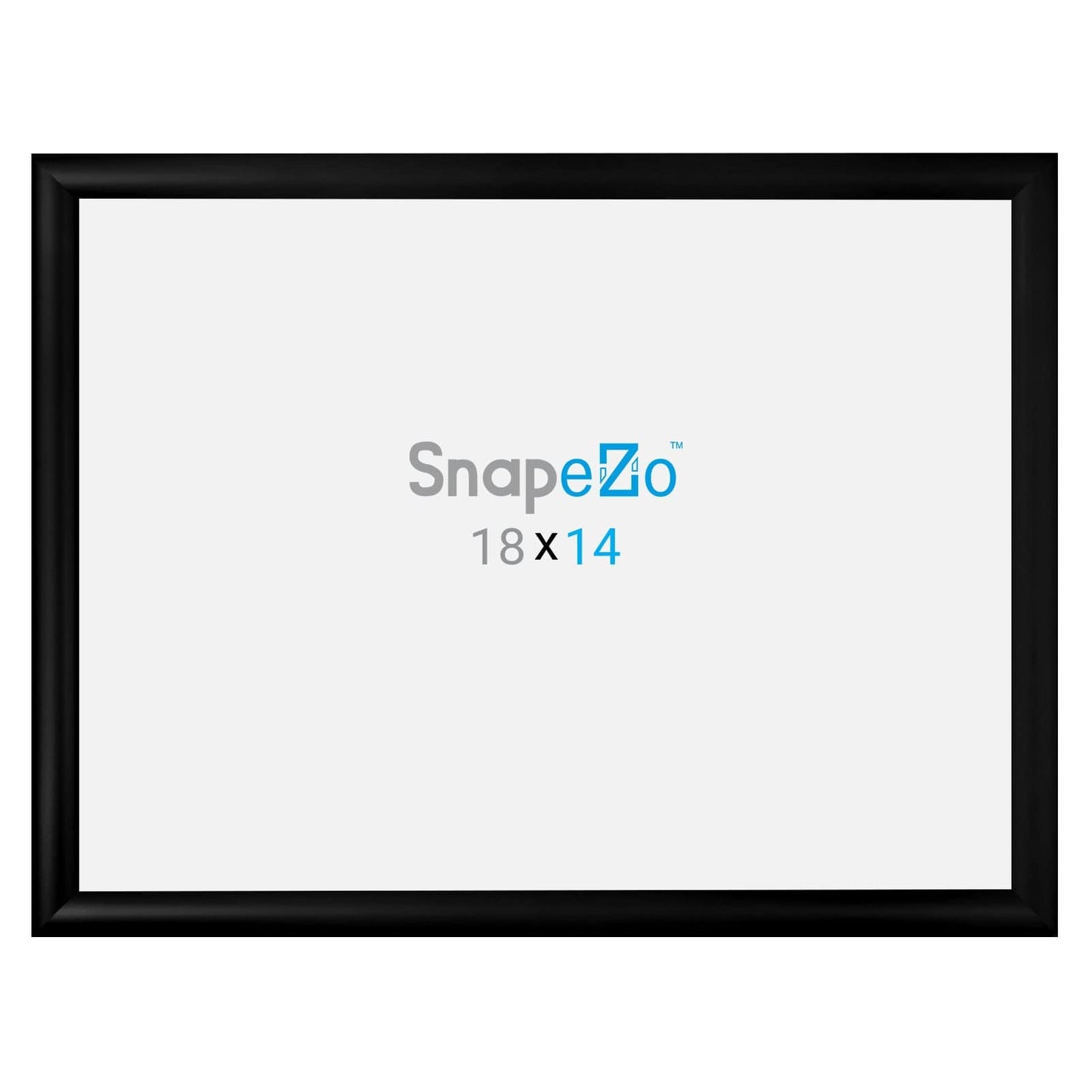 14x18 Black SnapeZo® Snap Frame - 1.2" Profile - Snap Frames Direct