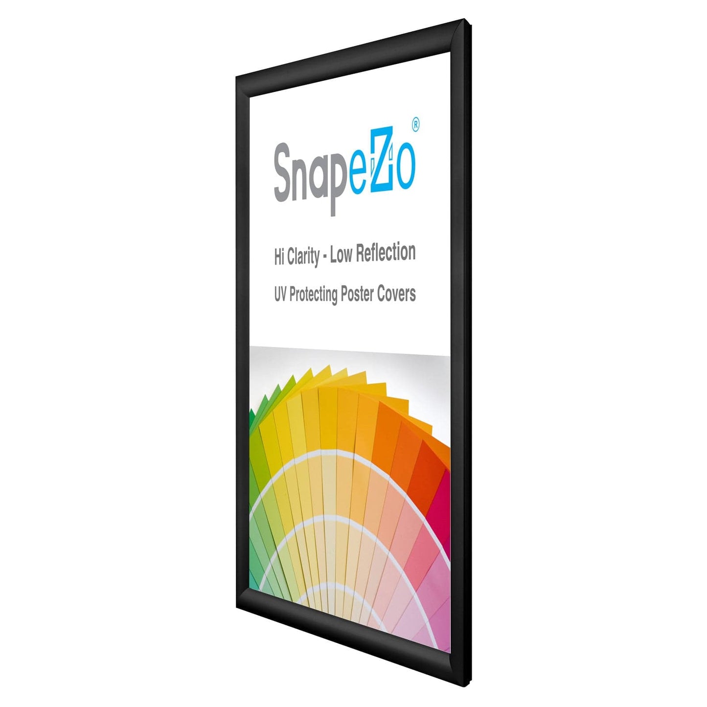 13x17 Black SnapeZo® Snap Frame - 1.2" Profile - Snap Frames Direct