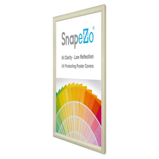 22x28 Cream SnapeZo® Snap Frame - 1.2" Profile - Snap Frames Direct