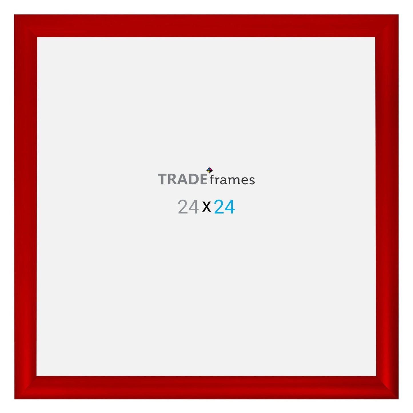 24x24  TRADEframe Red Snap Frame 24x24 - 1.2 inch profile - Snap Frames Direct