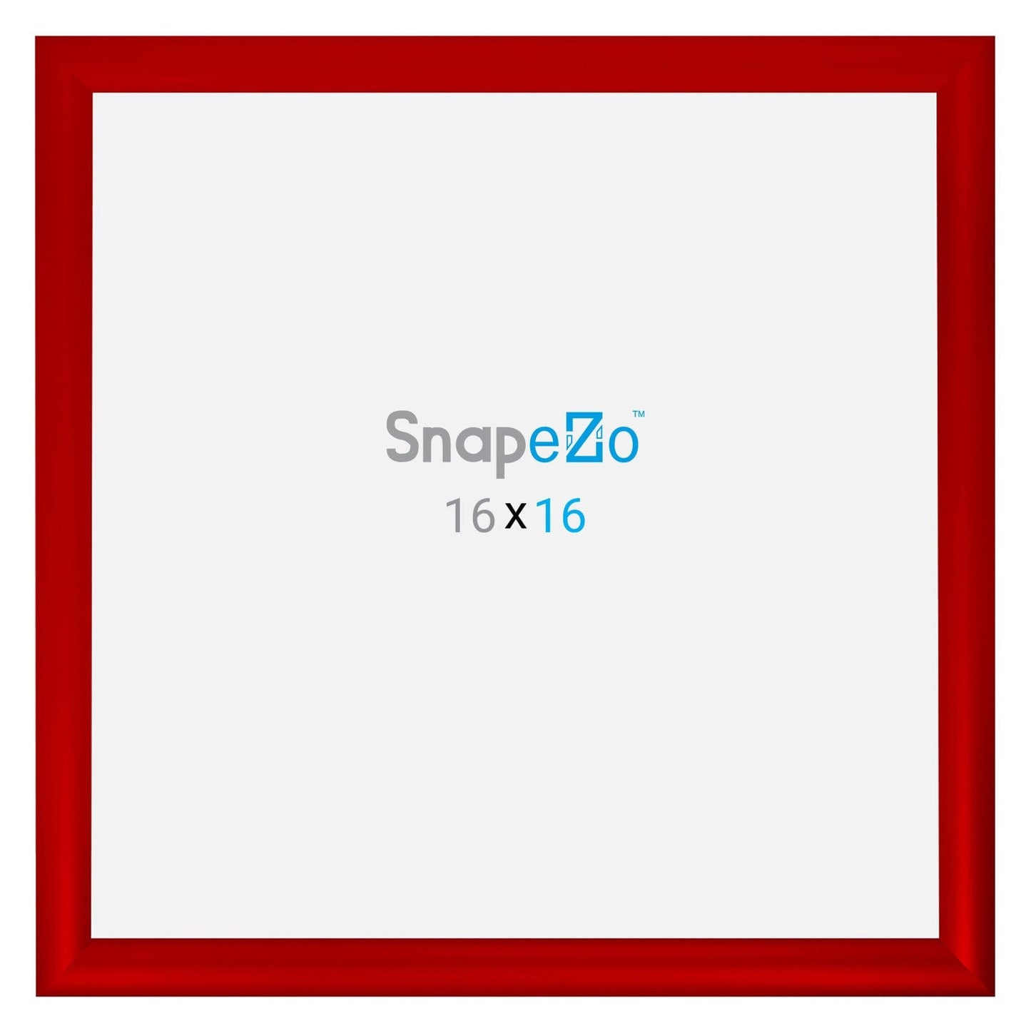16x16 Red SnapeZo® Snap Frame - 1.2" Profile - Snap Frames Direct