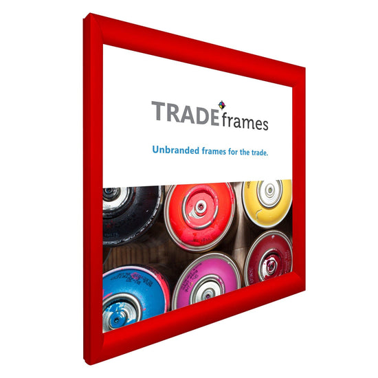 24x24  TRADEframe Red Snap Frame 24x24 - 1.2 inch profile - Snap Frames Direct