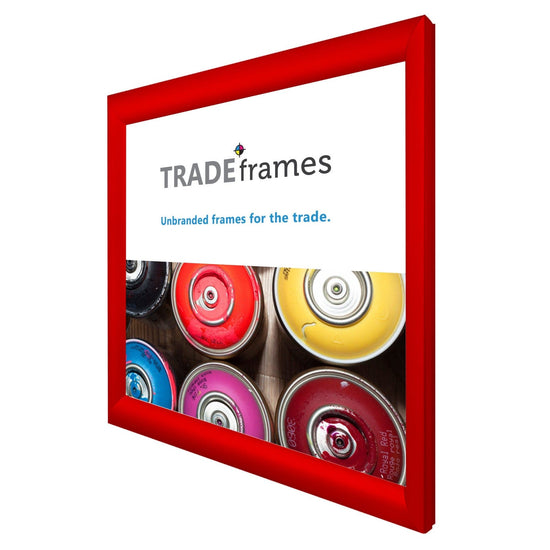 24x24  TRADEframe Red Snap Frame 24x24 - 1.2 inch profile - Snap Frames Direct