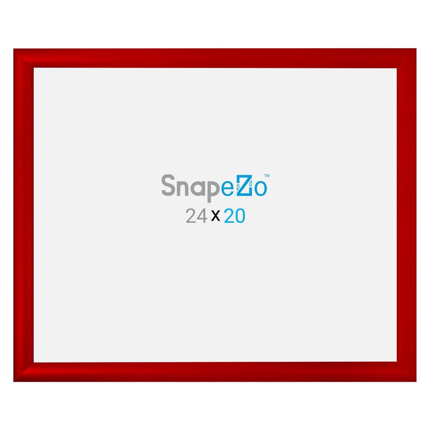 20x24 Red SnapeZo® Snap Frame - 1.2" Profile - Snap Frames Direct