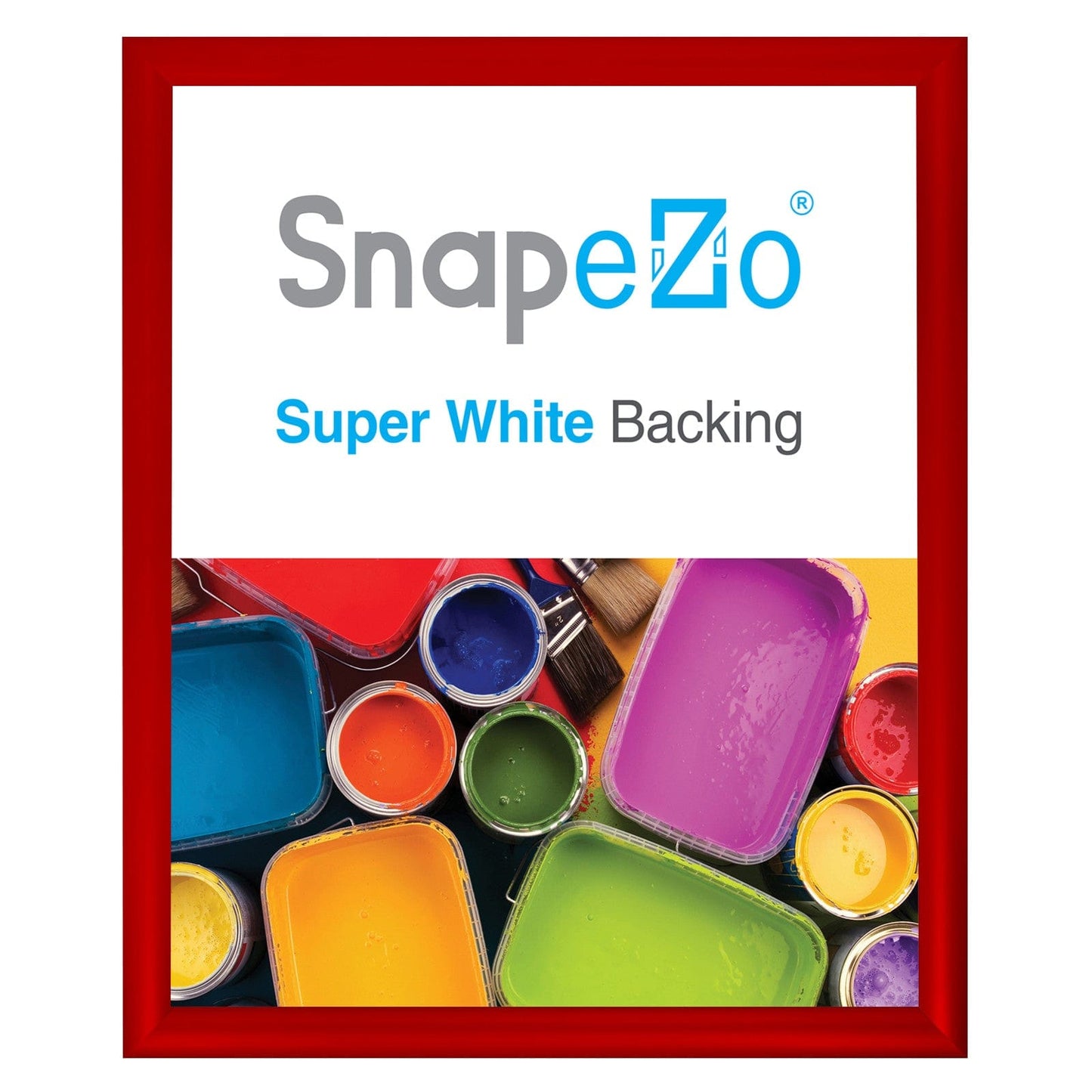 17x20 Red SnapeZo® Snap Frame - 1.2" Profile - Snap Frames Direct