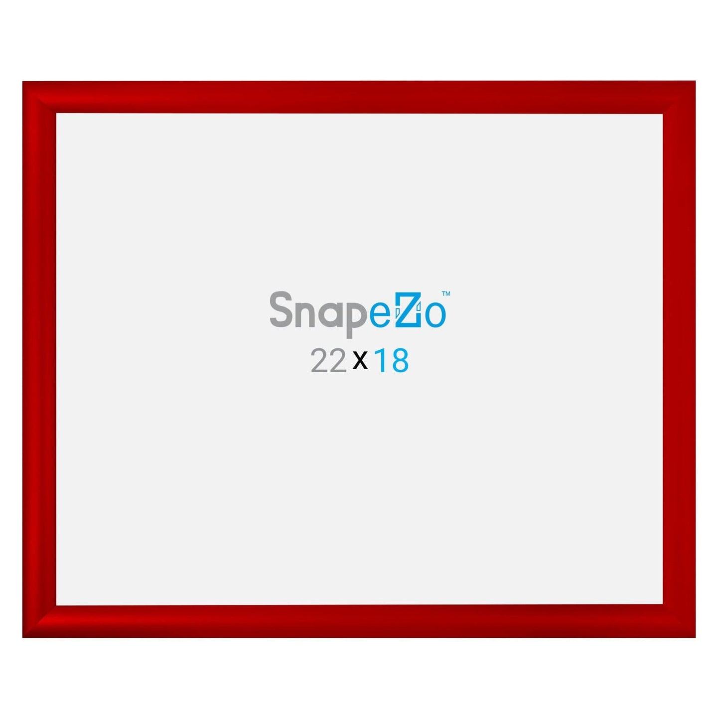 18x22 Red SnapeZo® Snap Frame - 1.2" Profile - Snap Frames Direct