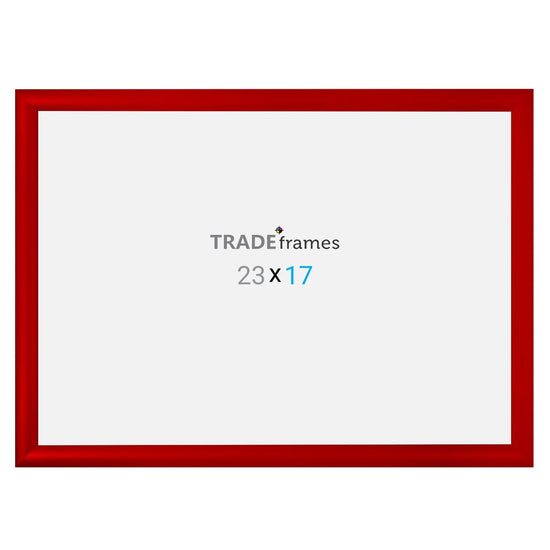 17x23  TRADEframe Red Snap Frame 17x23 - 1.2 inch profile - Snap Frames Direct