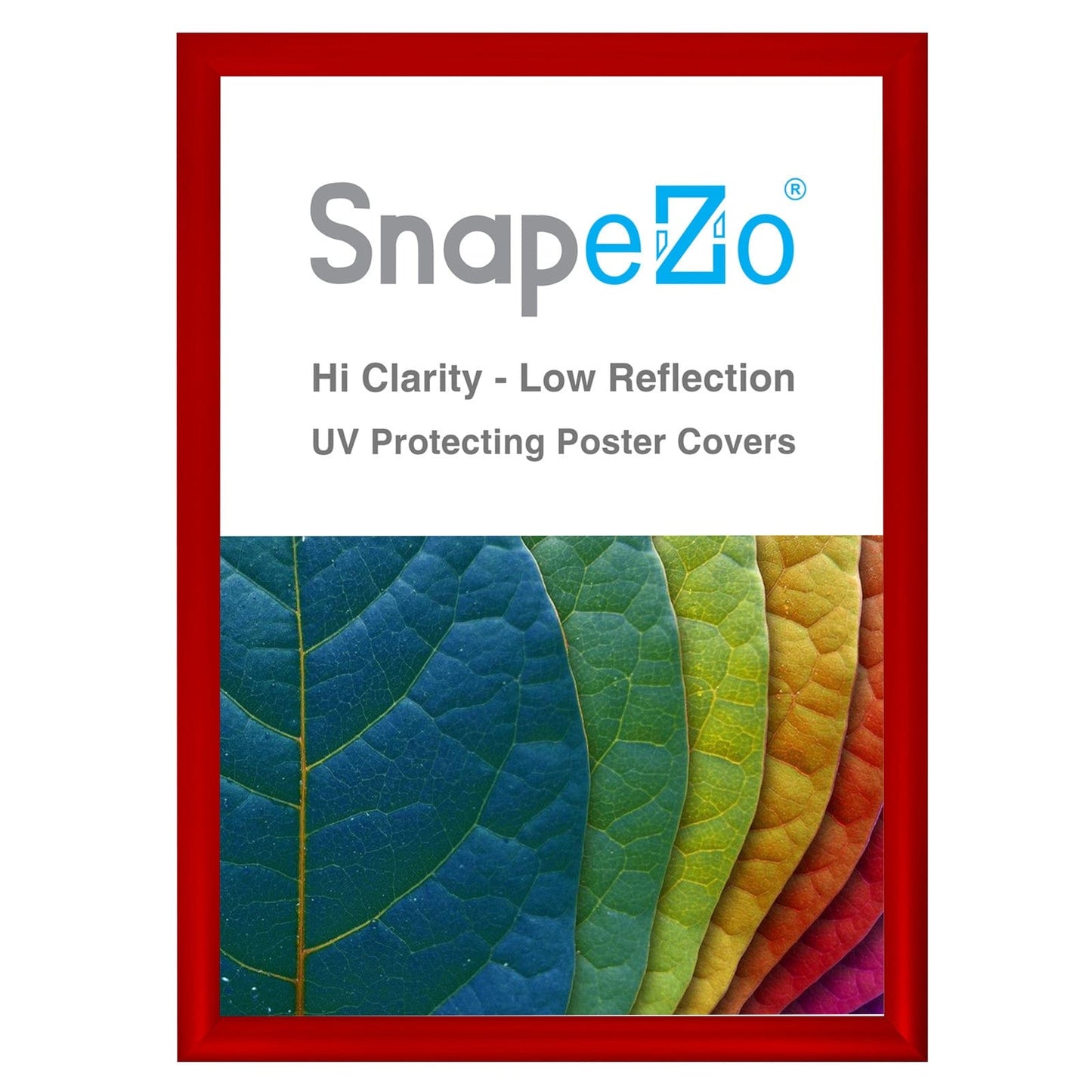 13x18 Red SnapeZo® Snap Frame - 1.2" Profile - Snap Frames Direct
