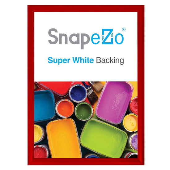17x23 Red SnapeZo® Snap Frame - 1.2" Profile - Snap Frames Direct