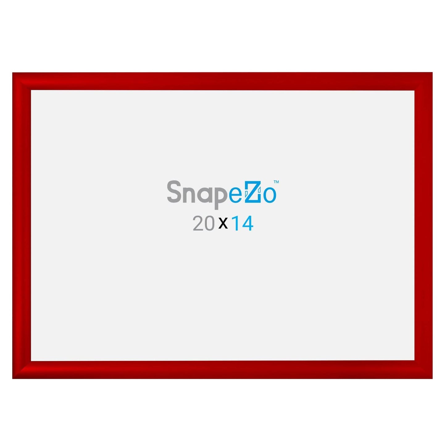 14x20 Red SnapeZo® Snap Frame - 1.2" Profile - Snap Frames Direct