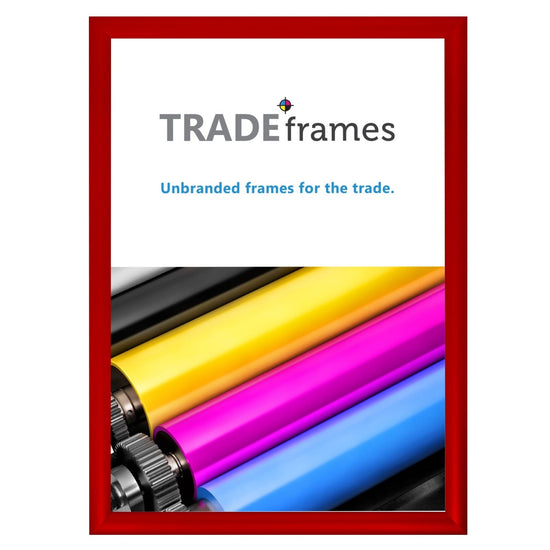 20x28  TRADEframe Red Snap Frame 20x28 - 1.2 inch profile - Snap Frames Direct