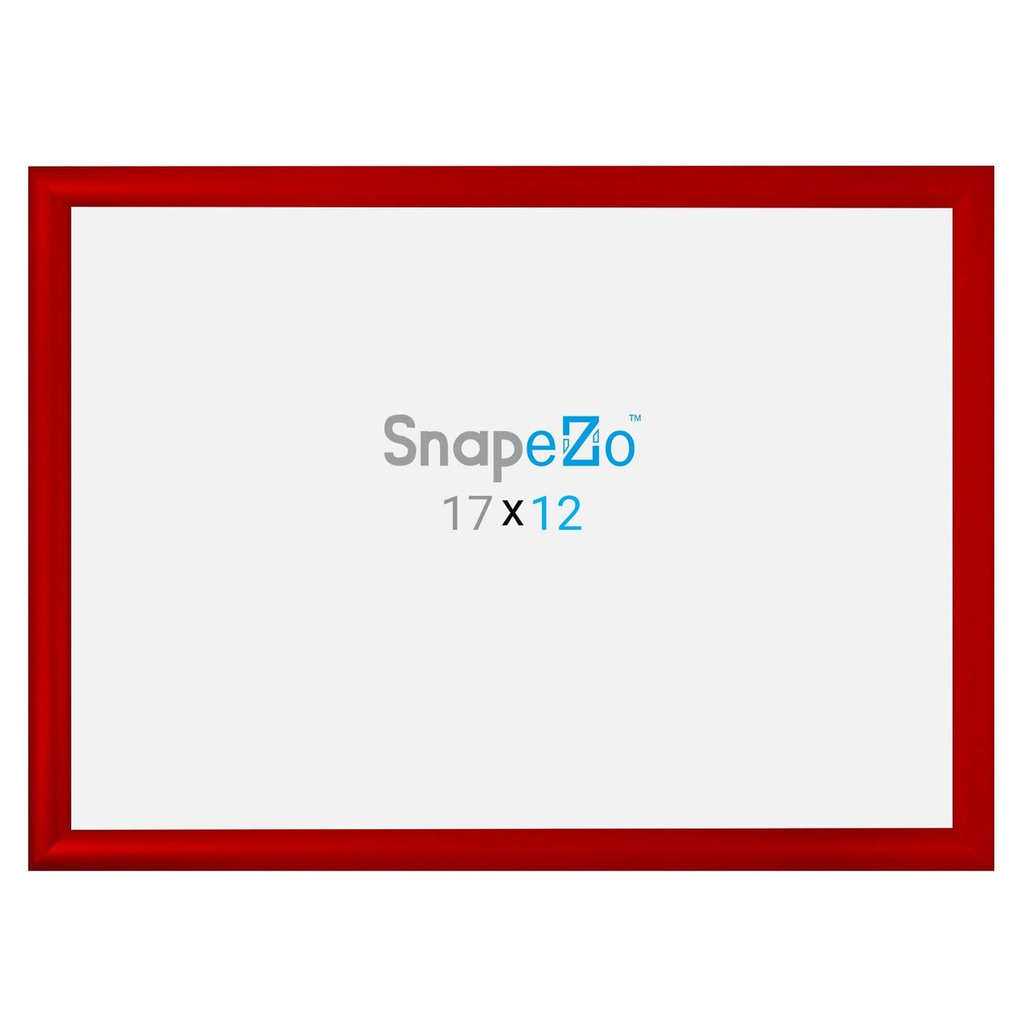 12x17 Red SnapeZo® Snap Frame - 1.2" Profile - Snap Frames Direct