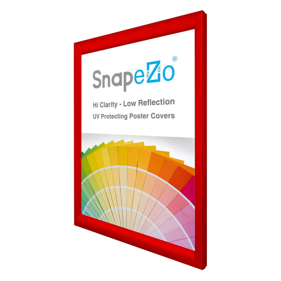 12x17 Red SnapeZo® Snap Frame - 1.2" Profile - Snap Frames Direct