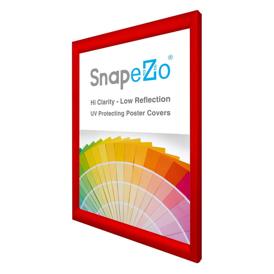 A3 Red SnapeZo® Snap Frame - 1" Profile - Snap Frames Direct