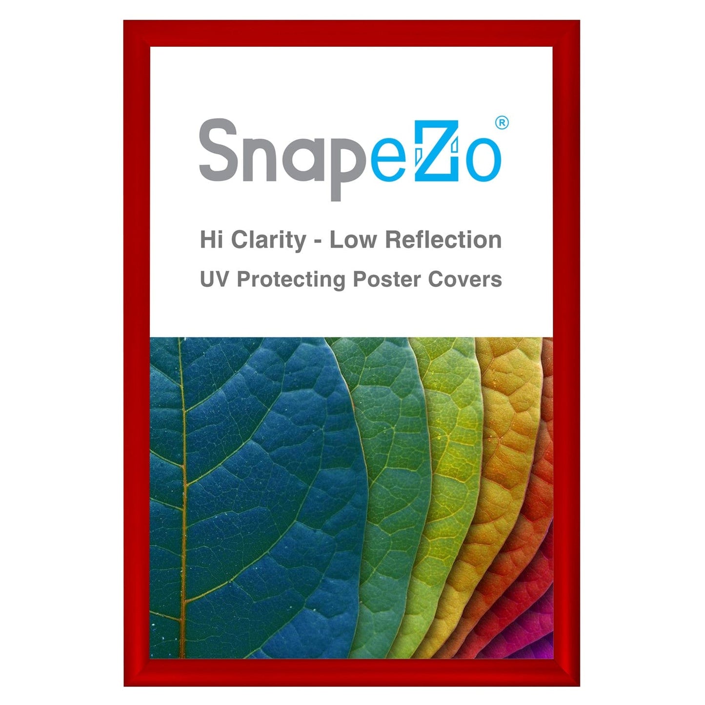 13x19 Red SnapeZo® Snap Frame - 1.2" Profile - Snap Frames Direct