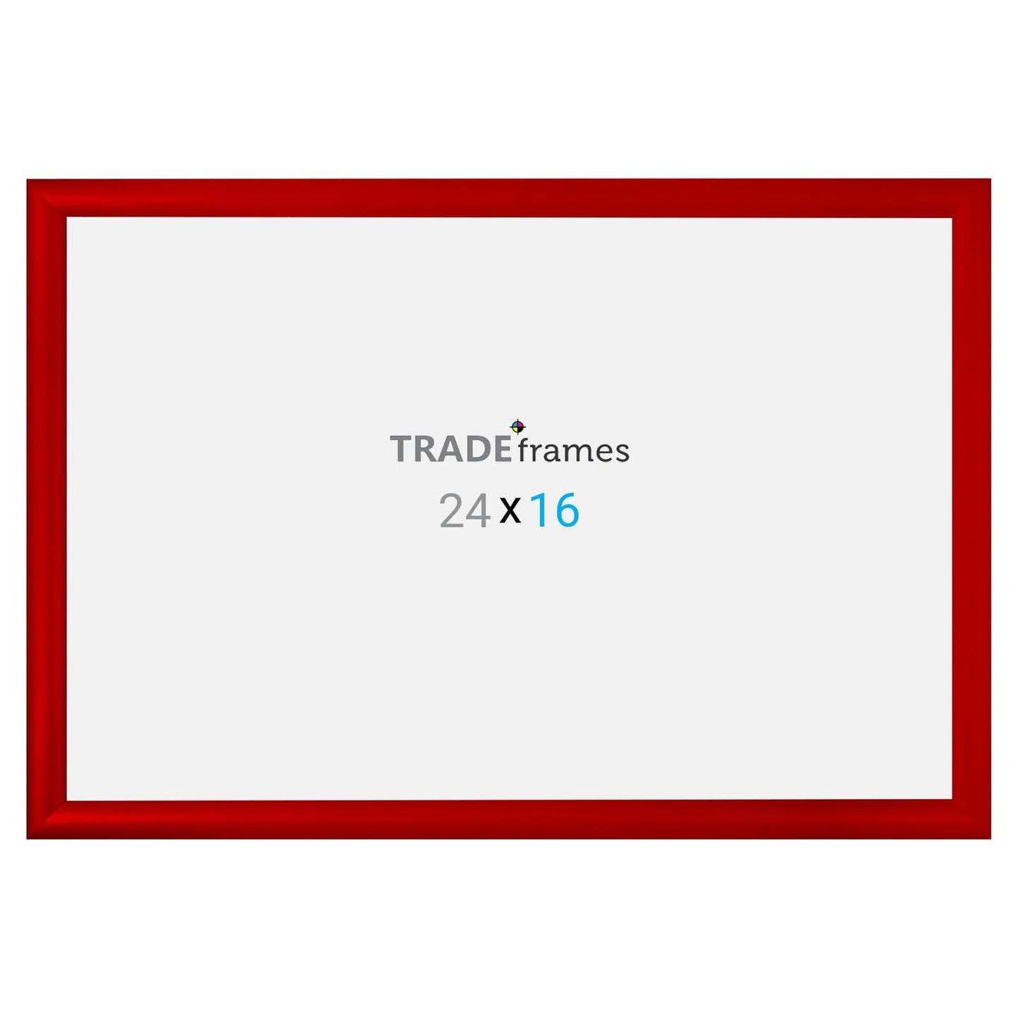 16x24  TRADEframe Red Snap Frame 16x24 - 1.2 inch profile - Snap Frames Direct