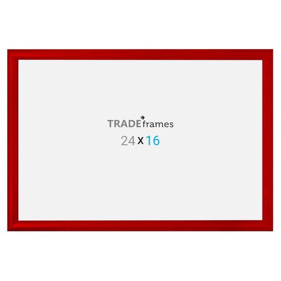 16x24  TRADEframe Red Snap Frame 16x24 - 1.2 inch profile - Snap Frames Direct