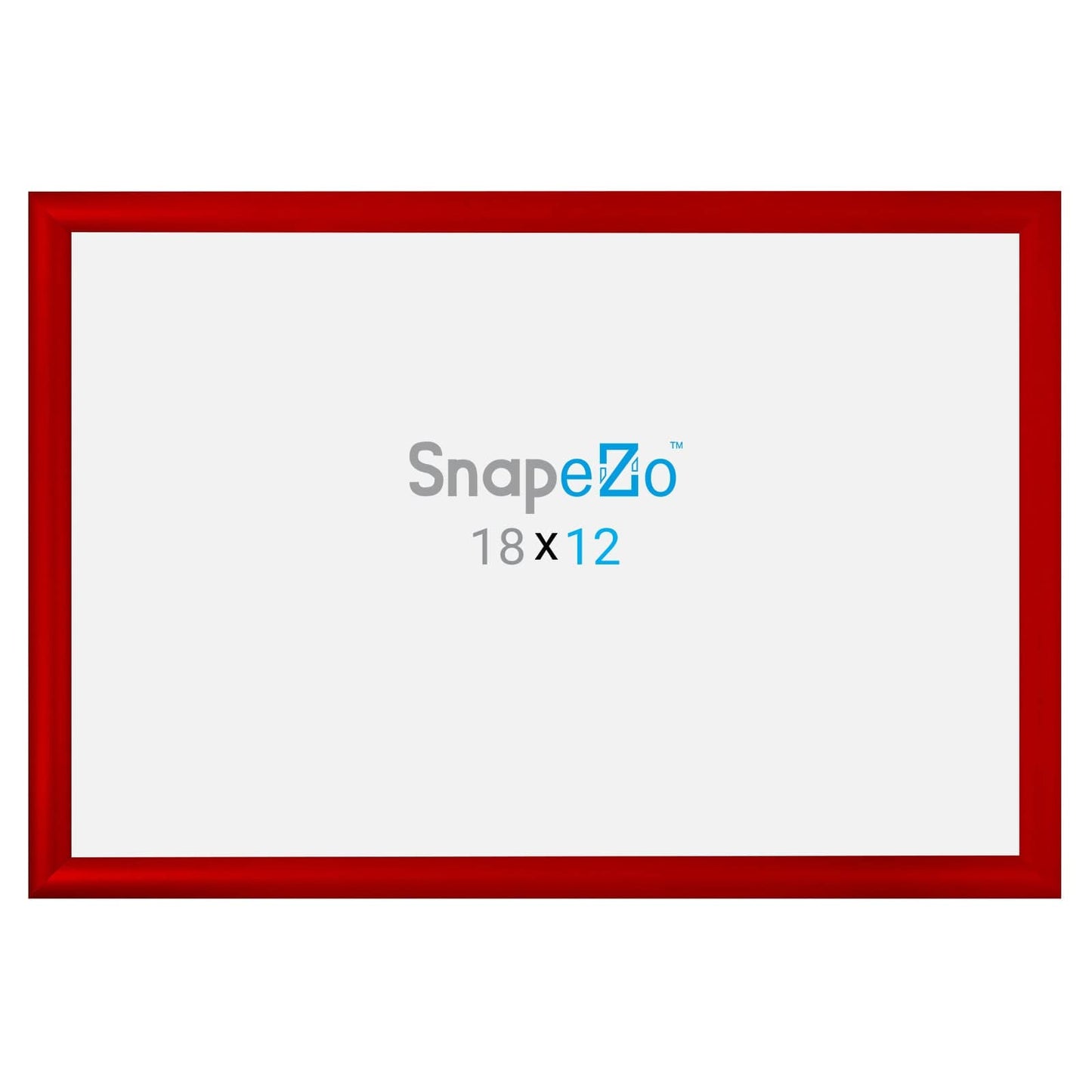 12x18 Red SnapeZo® Snap Frame - 1.2" Profile - Snap Frames Direct