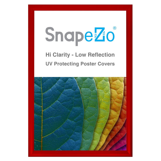 20x29 Red SnapeZo® Snap Frame - 1.2" Profile - Snap Frames Direct