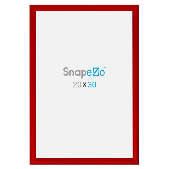 20x30 Red SnapeZo® Snap Frame - 1.2" Profile - Snap Frames Direct