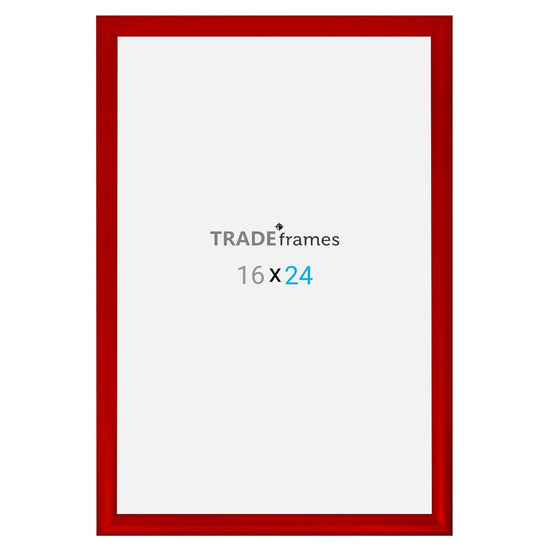 16x24  TRADEframe Red Snap Frame 16x24 - 1.2 inch profile - Snap Frames Direct