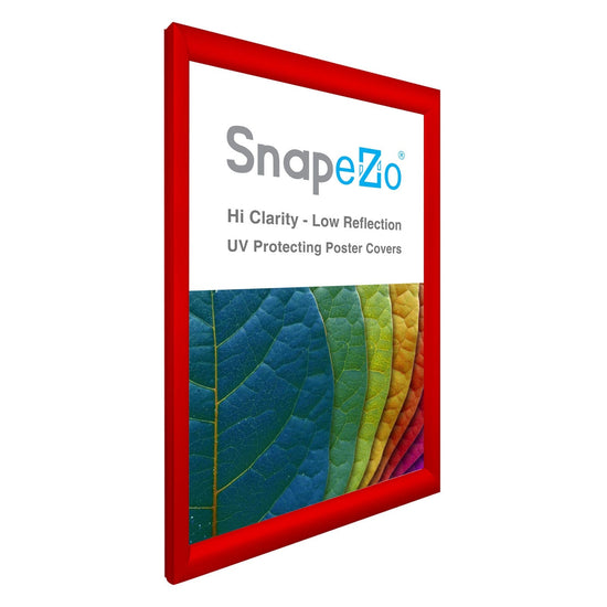 15x23 Red SnapeZo® Snap Frame - 1.2" Profile - Snap Frames Direct