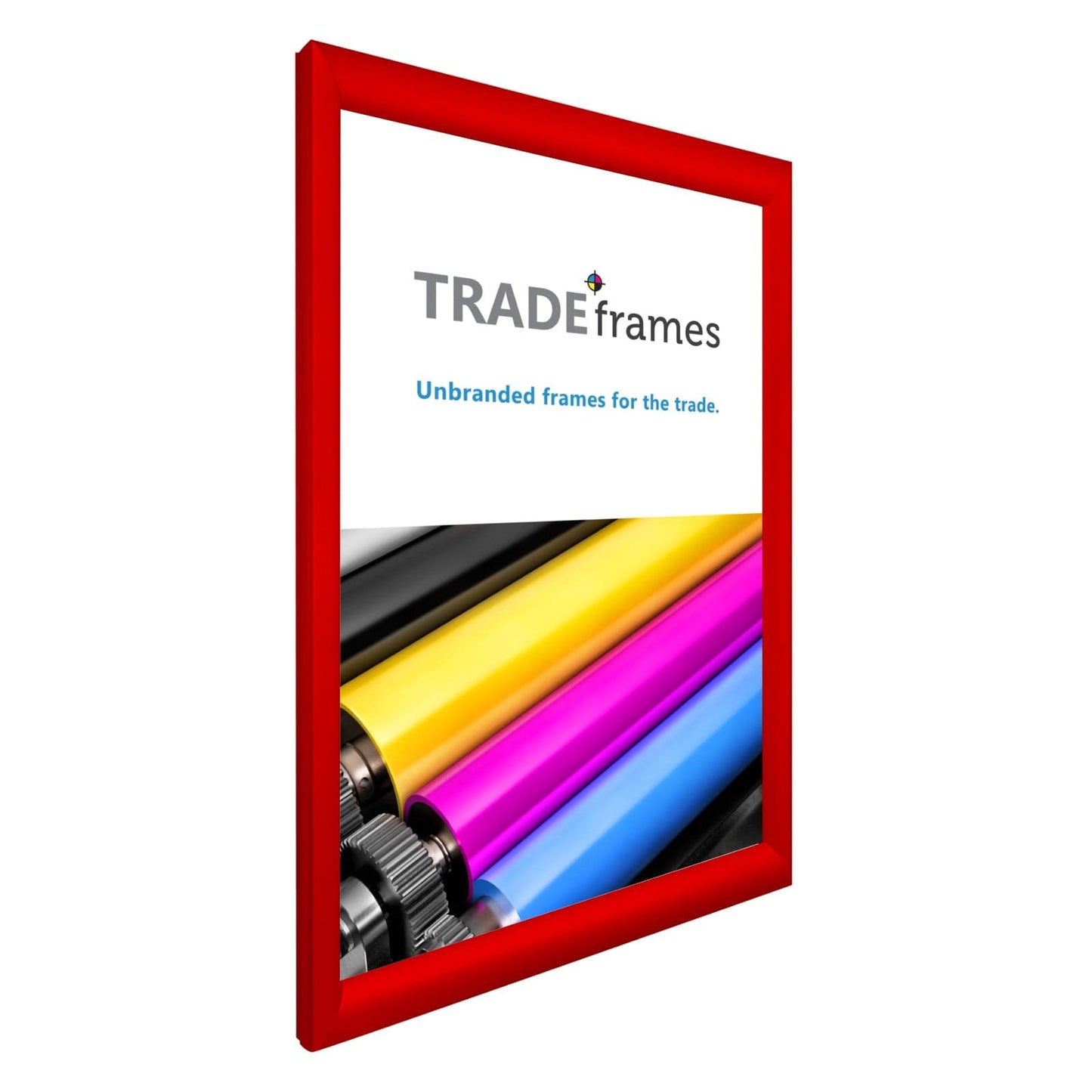 16x24  TRADEframe Red Snap Frame 16x24 - 1.2 inch profile - Snap Frames Direct