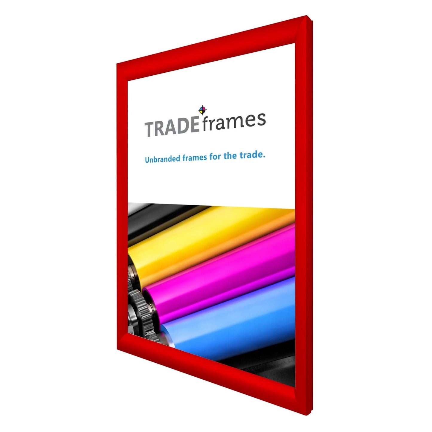 16x24  TRADEframe Red Snap Frame 16x24 - 1.2 inch profile - Snap Frames Direct