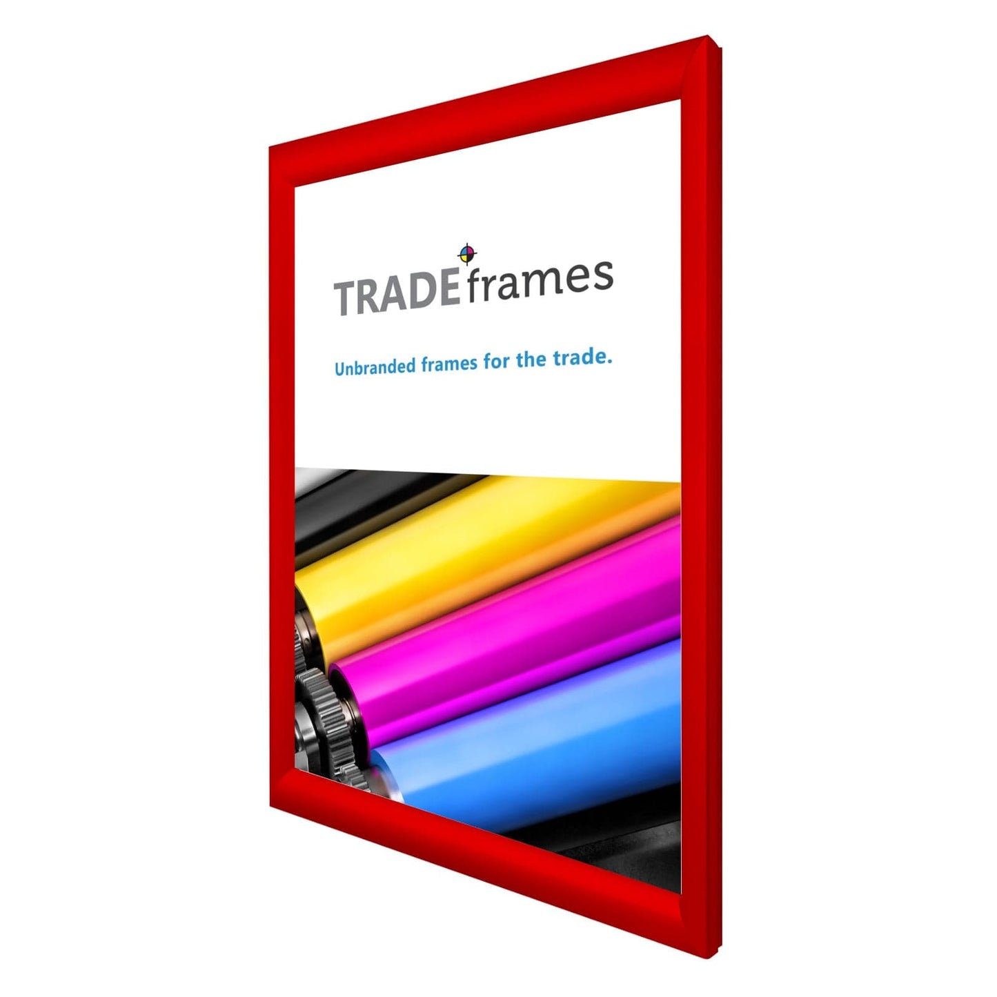 12x18  TRADEframe Red Snap Frame 12x18 - 1.2 inch profile - Snap Frames Direct