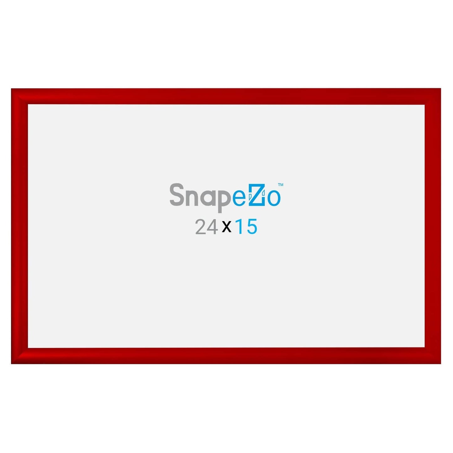 15x24 Red SnapeZo® Snap Frame - 1.2" Profile - Snap Frames Direct