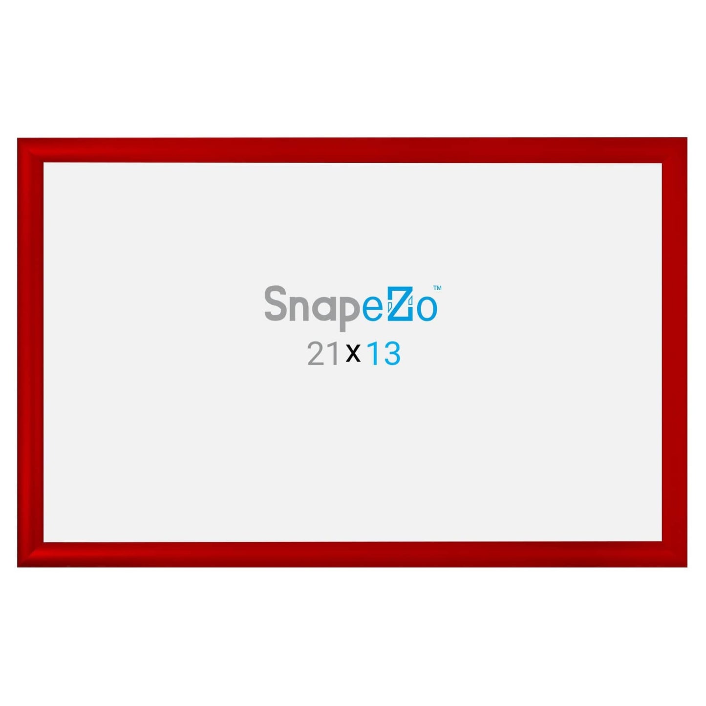 13x21 Red SnapeZo® Snap Frame - 1.2" Profile - Snap Frames Direct