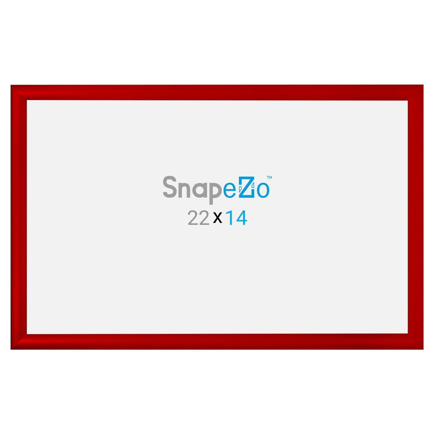 14x22 Red SnapeZo® Snap Frame - 1.2" Profile - Snap Frames Direct