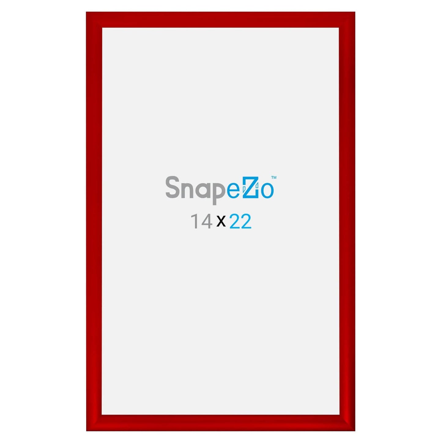 14x22 Red SnapeZo® Snap Frame - 1.2" Profile - Snap Frames Direct