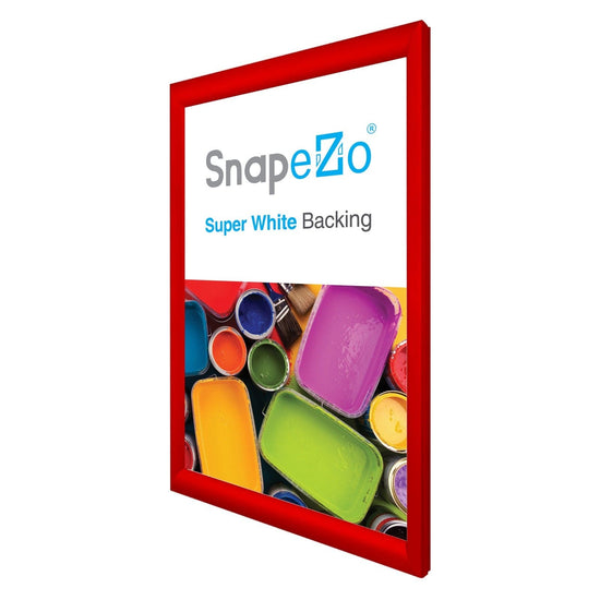 14x22 Red SnapeZo® Snap Frame - 1.2" Profile - Snap Frames Direct