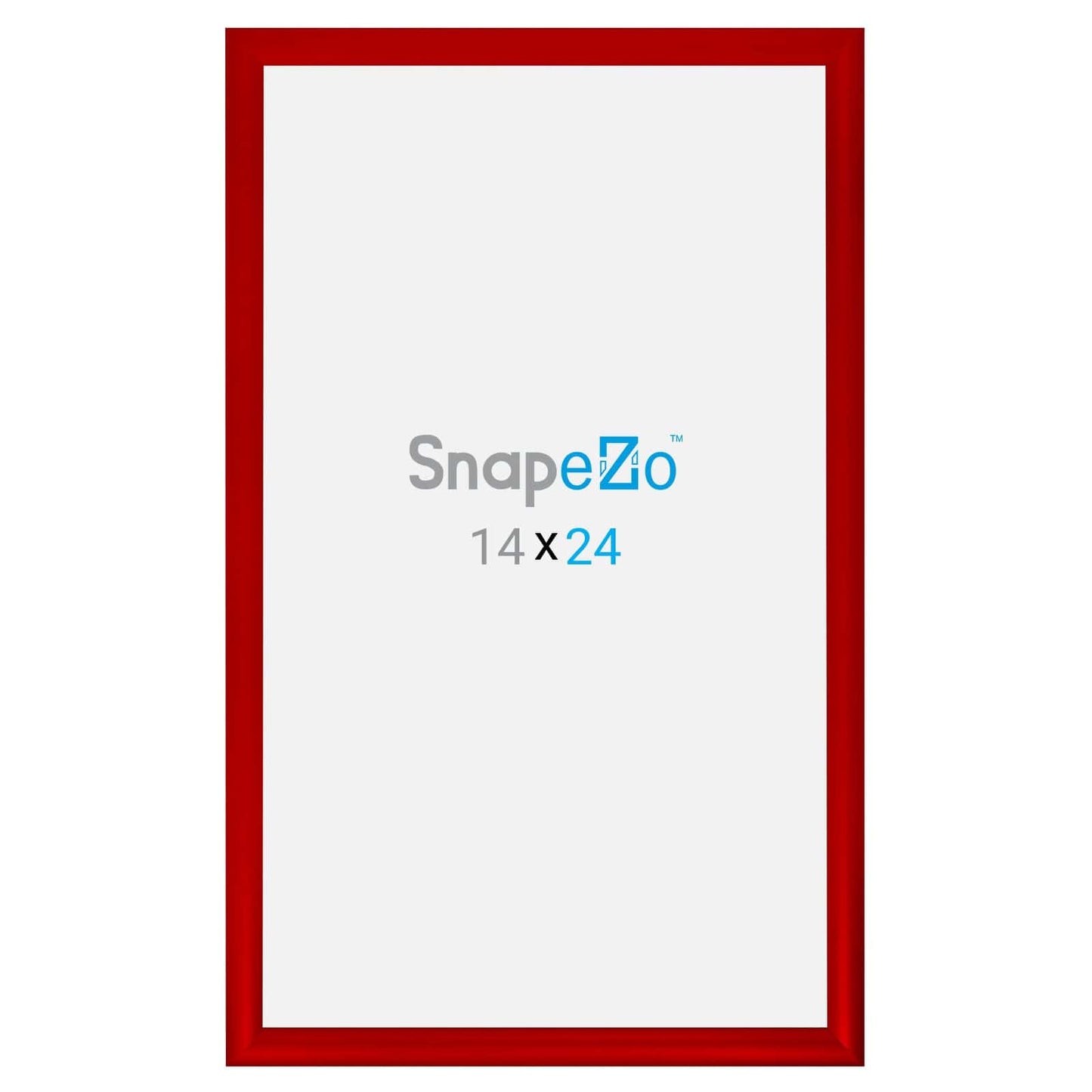 14x24 Red SnapeZo® Snap Frame - 1.2" Profile - Snap Frames Direct