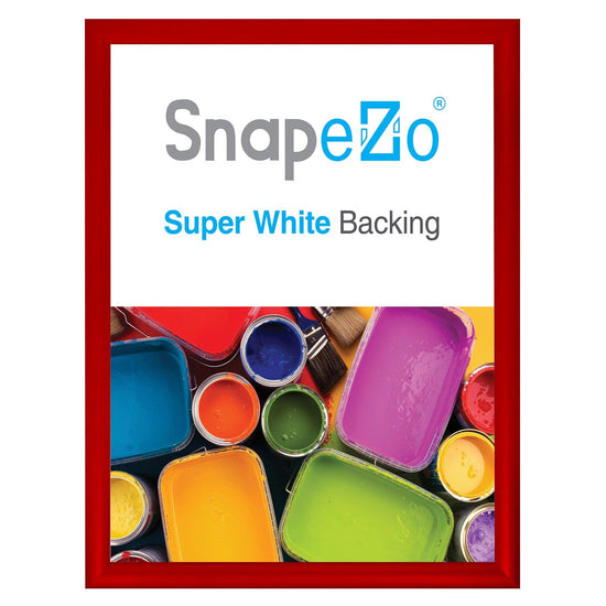 13x17 Red SnapeZo® Snap Frame - 1.2" Profile - Snap Frames Direct