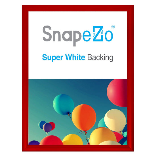 21x28 Red SnapeZo® Snap Frame - 1.2" Profile - Snap Frames Direct