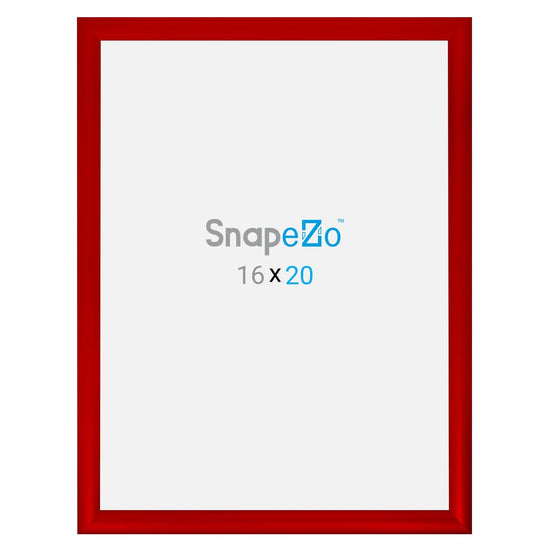 16x20 Red SnapeZo® Snap Frame - 1.2" Profile - Snap Frames Direct