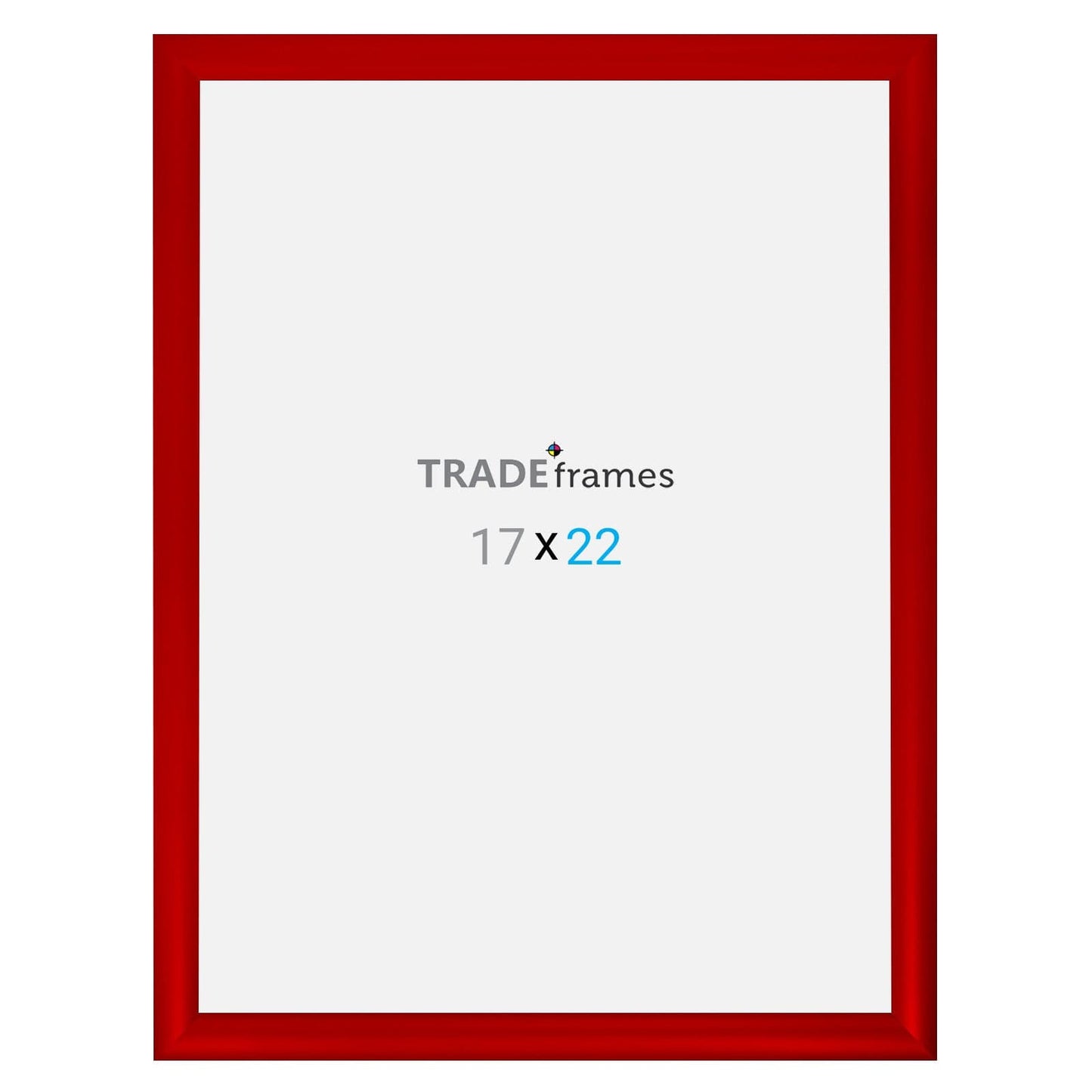 17x22 Red Snap Frame 17x22 - 1.2 inch profile - Snap Frames Direct