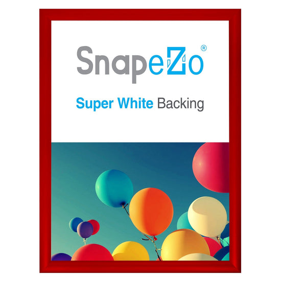 22x28 Red SnapeZo® Snap Frame - 1.2" Profile - Snap Frames Direct