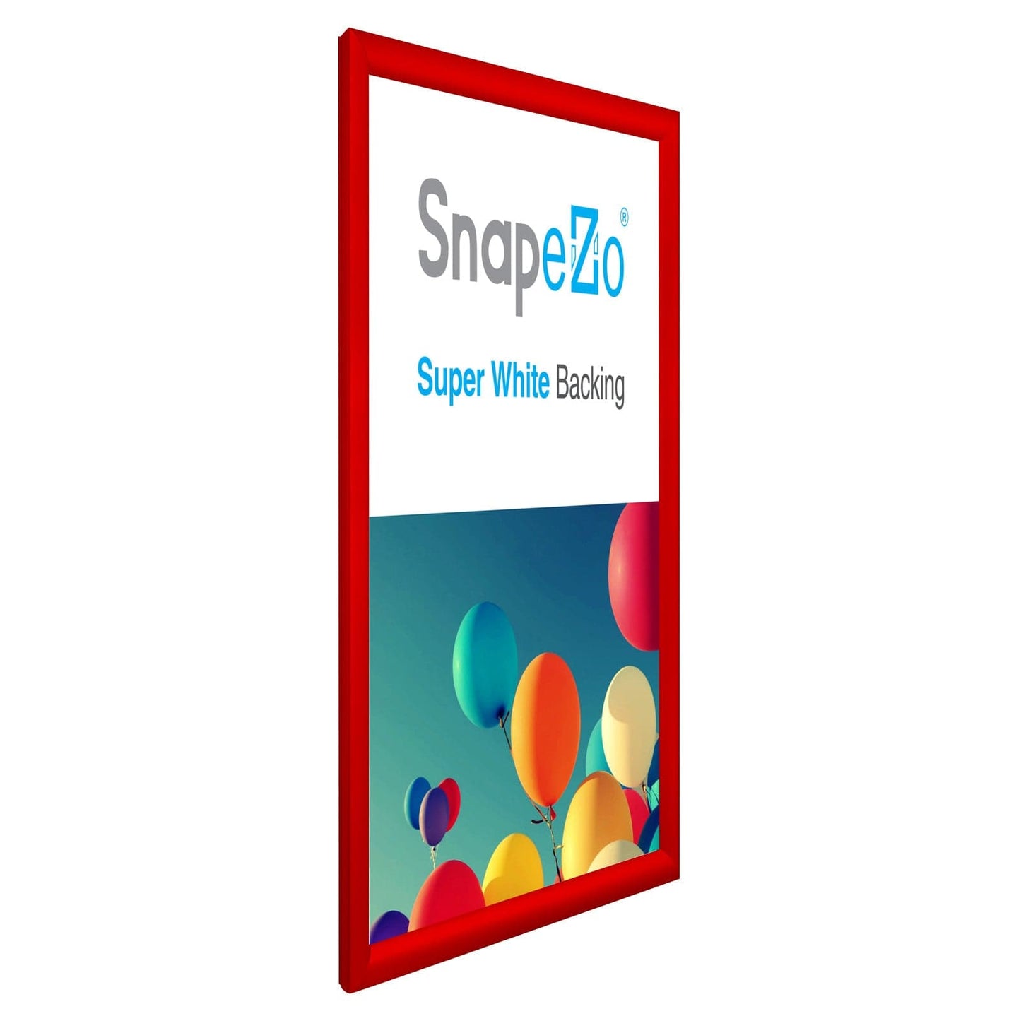 21x28 Red SnapeZo® Snap Frame - 1.2" Profile - Snap Frames Direct