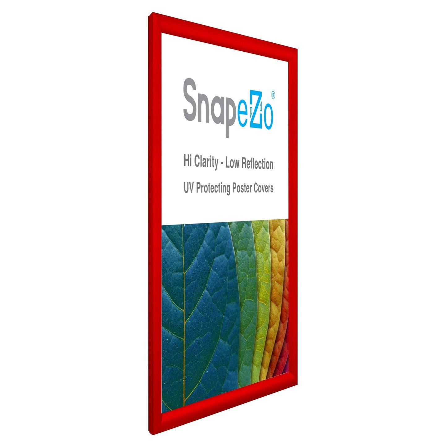 19x25 Red SnapeZo® Snap Frame - 1.2" Profile - Snap Frames Direct