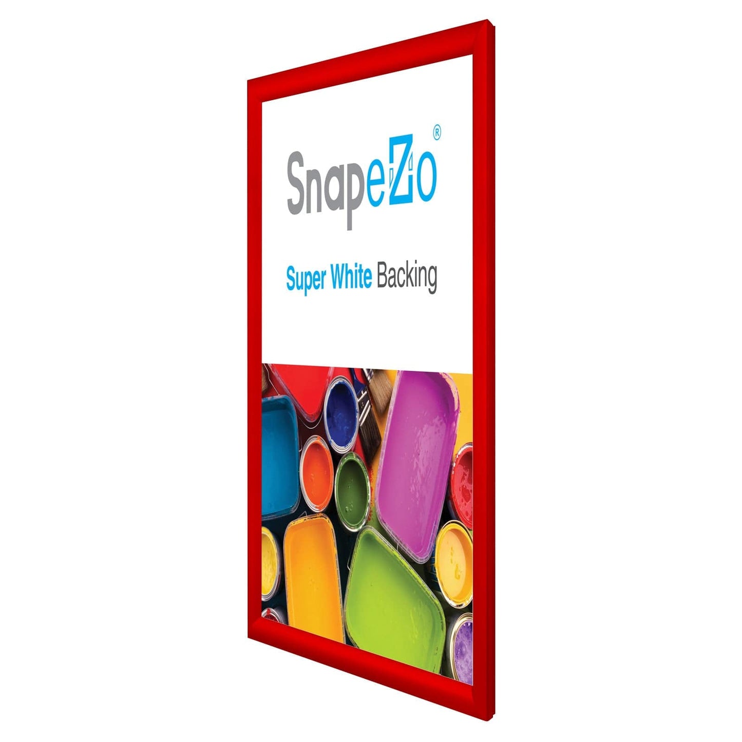 21x28 Red SnapeZo® Snap Frame - 1.2" Profile - Snap Frames Direct