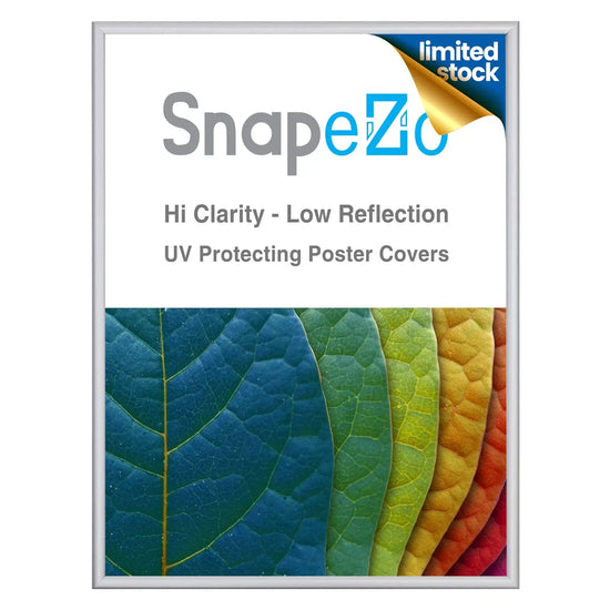 18x24 Silver Snapezo® Snap Frame - 0.6" Profile
