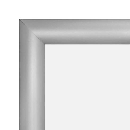 19x19 Silver SnapeZo® Snap Frame - 1.2" Profile - Snap Frames Direct