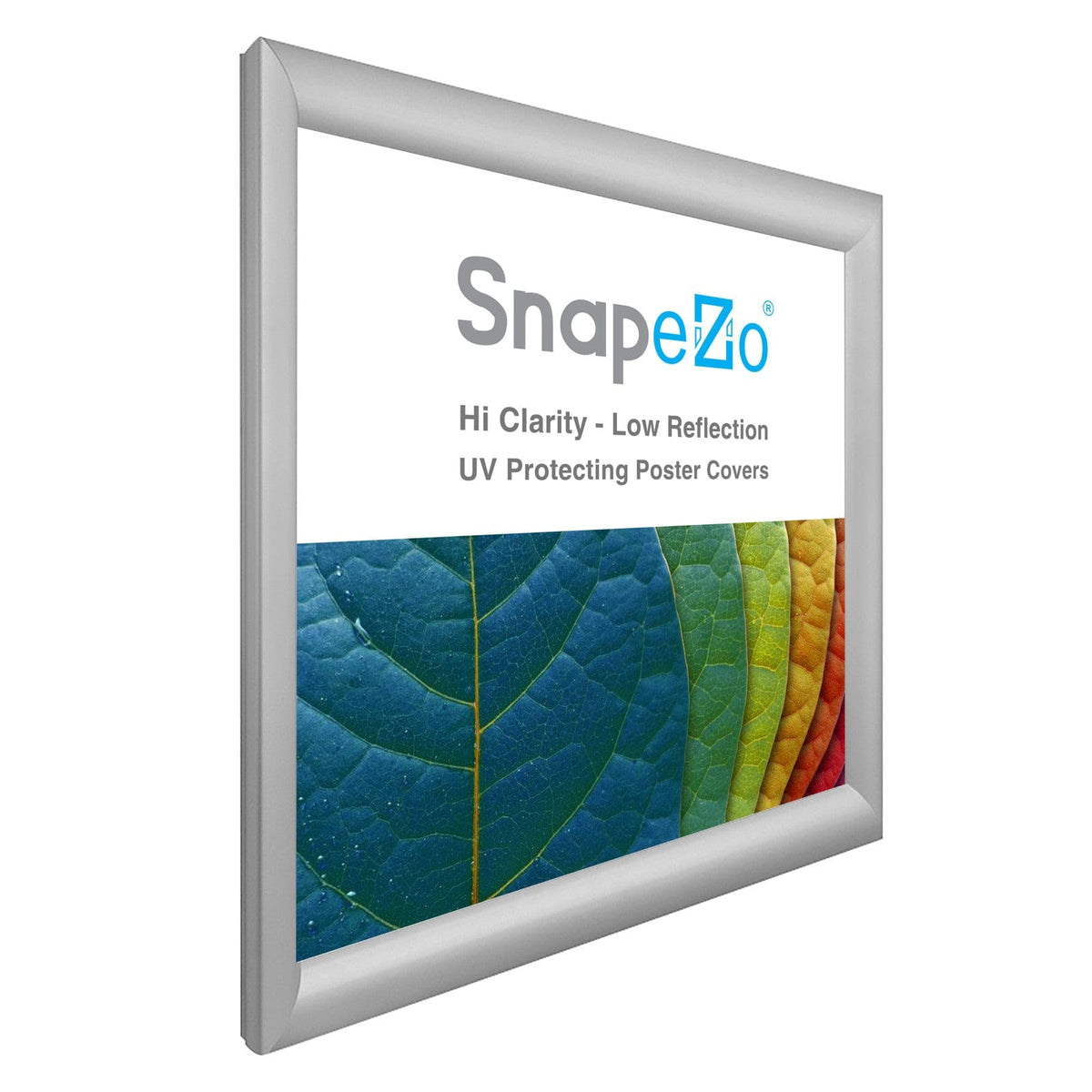 23x23 Silver Snapezo® Snap Frame - 1.2