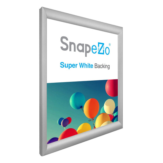 17x21 Silver SnapeZo® Snap Frame - 1.2" Profile - Snap Frames Direct