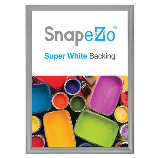 20x28 Silver SnapeZo® Snap Frame - 1.2" Profile - Snap Frames Direct