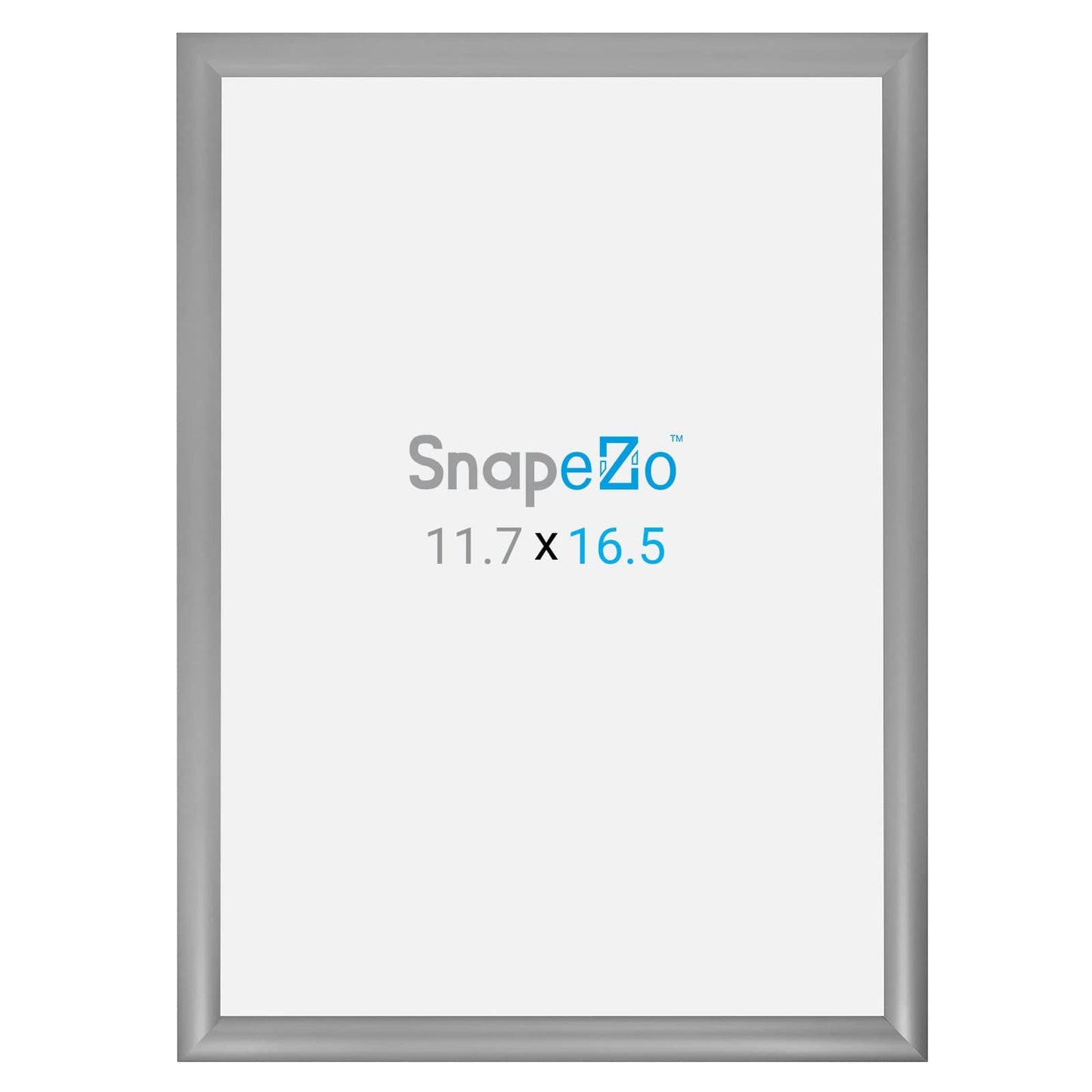 A3 Silver SnapeZo® Snap Frame - 1.2" Profile - Snap Frames Direct