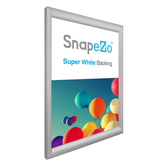 15x21 Silver SnapeZo® Snap Frame - 1.2" Profile - Snap Frames Direct